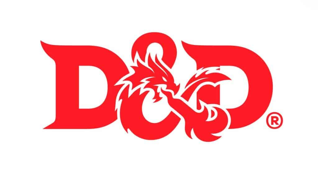Logo marca vermelha do D&D