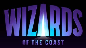Logo da Wizards of The Coast, empresa dona da D&D